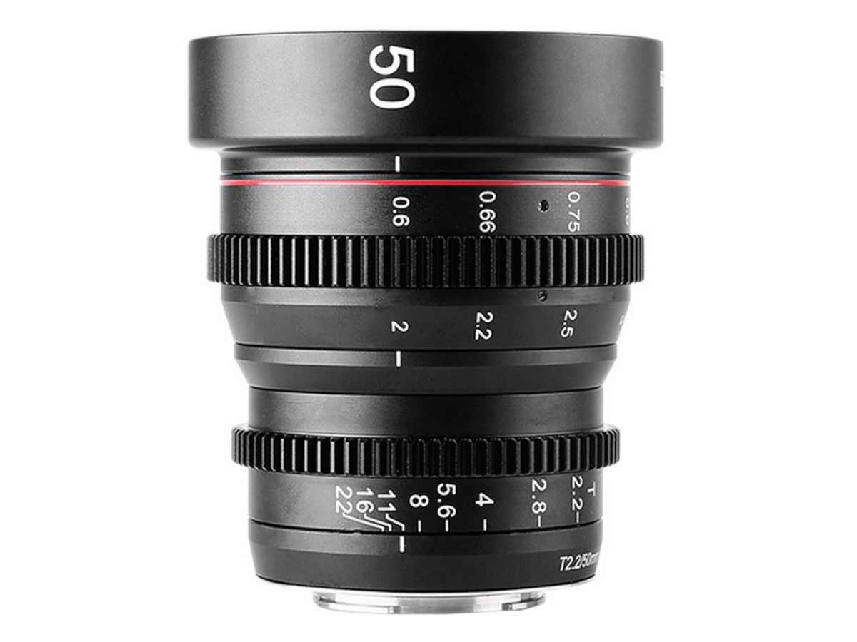 Meike 50mm T2.2 Manual Focus Cinema Lens - Fuji X Mount