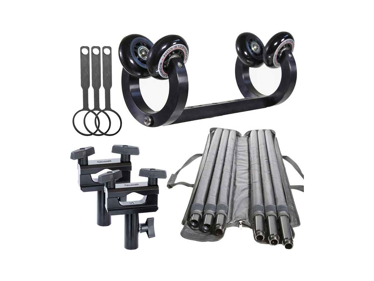 RigWheels Complete Monorail Kit with 20' of PortaRail