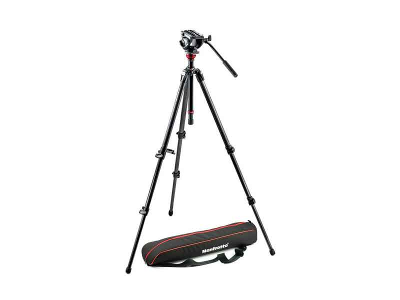 Manfrotto Lightweight Fluid Video System / Carbon Legs / MDeVe