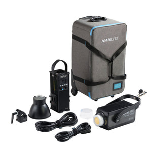 Nanlite Forza 720B Bi-Color LED Spotlight with Rolling Case