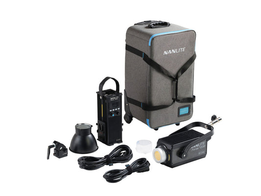 Nanlite Forza 720B Bi-Color LED Spotlight with Rolling Case