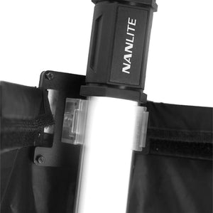 Nanlite Barndoor with Eggcrate for Pavotube II 15C