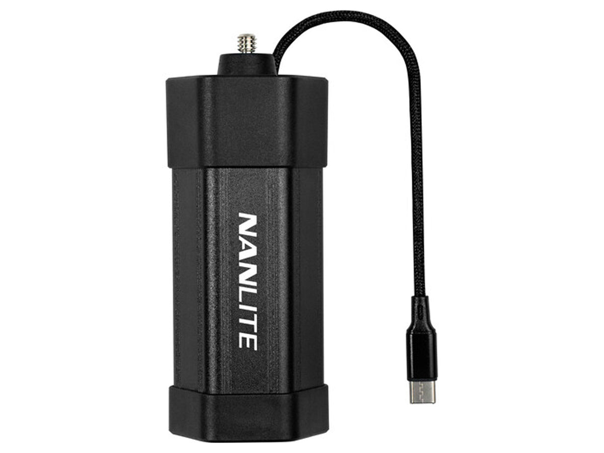 NanLite NP-F550 Battery Grip With USB Type-C Cable