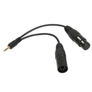 Nanlite DMX Adapter Cable with Locking 3.5mm Connector