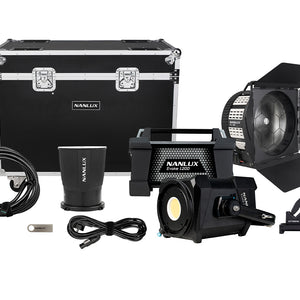 Nanlux Evoke 1200B LED Bi-Color Spot Light (With Fresnel Lens and Flight Case)