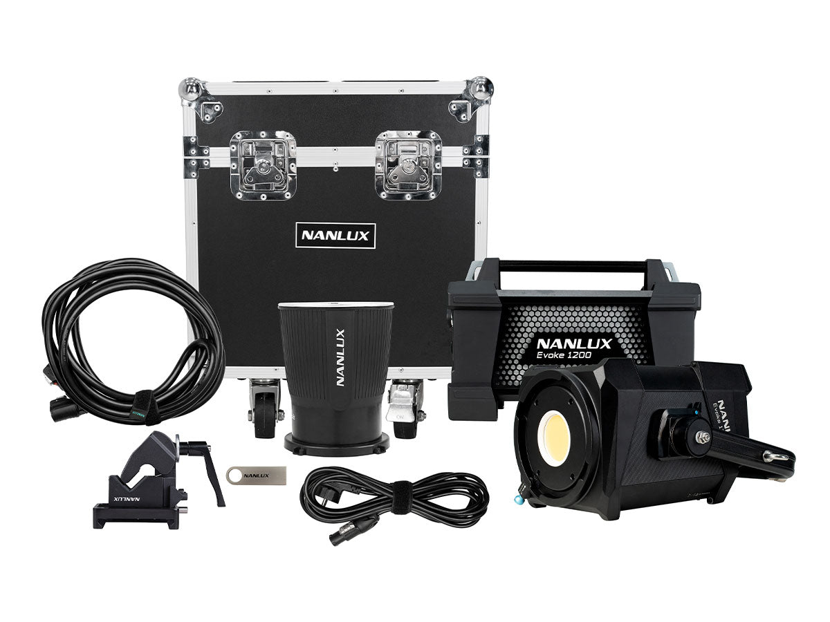Nanlux Evoke 1200B LED Bi-Color Spot Light (With Flight Case)