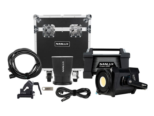 Nanlux Evoke 1200B LED Bi-Color Spot Light (With Flight Case)