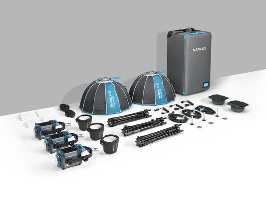 Nanlux Evoke 150C 3-Light Kit