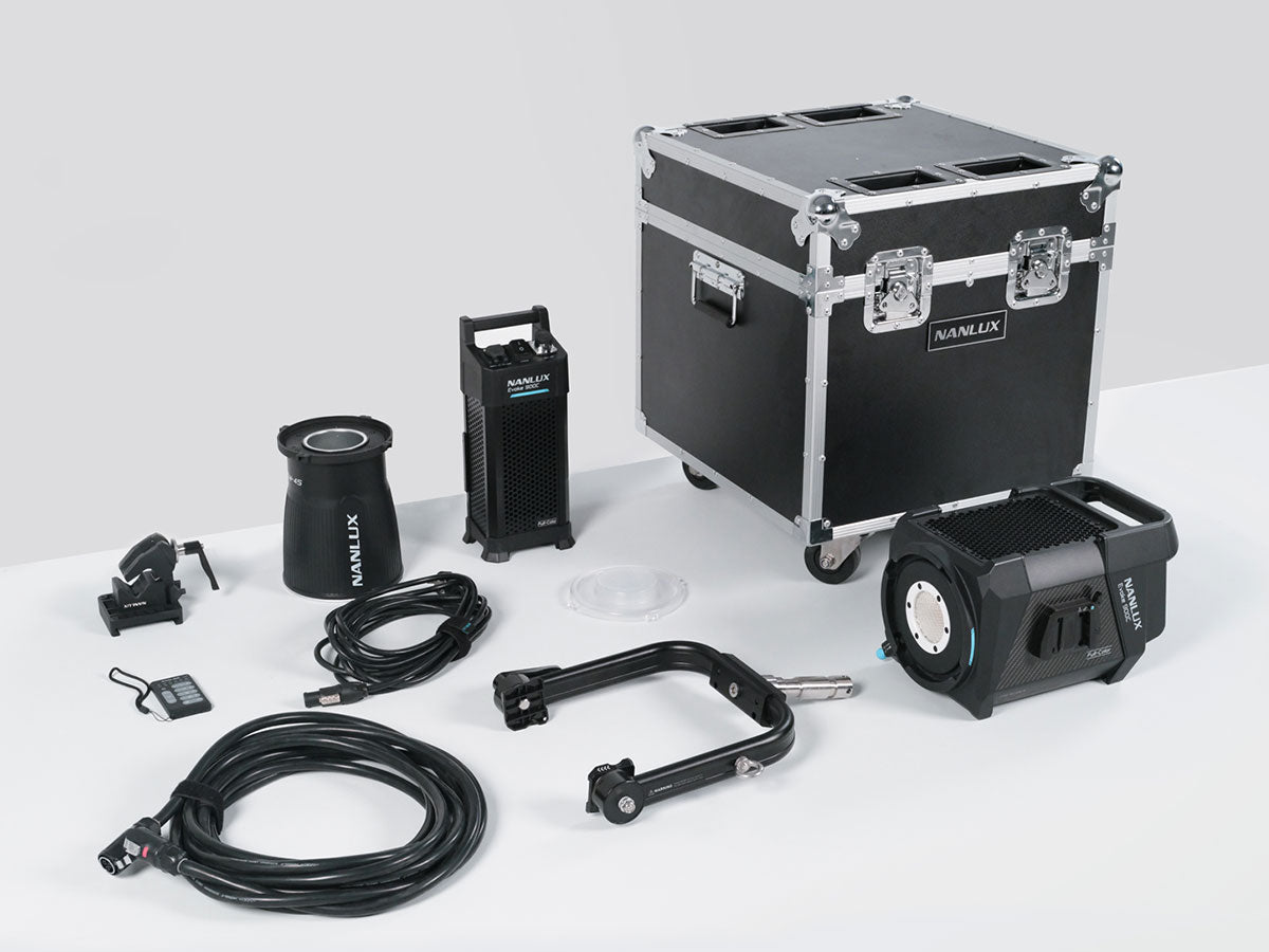 Nanlux Evoke 900C LED RGBLAC Spot Light (With Flight Case)