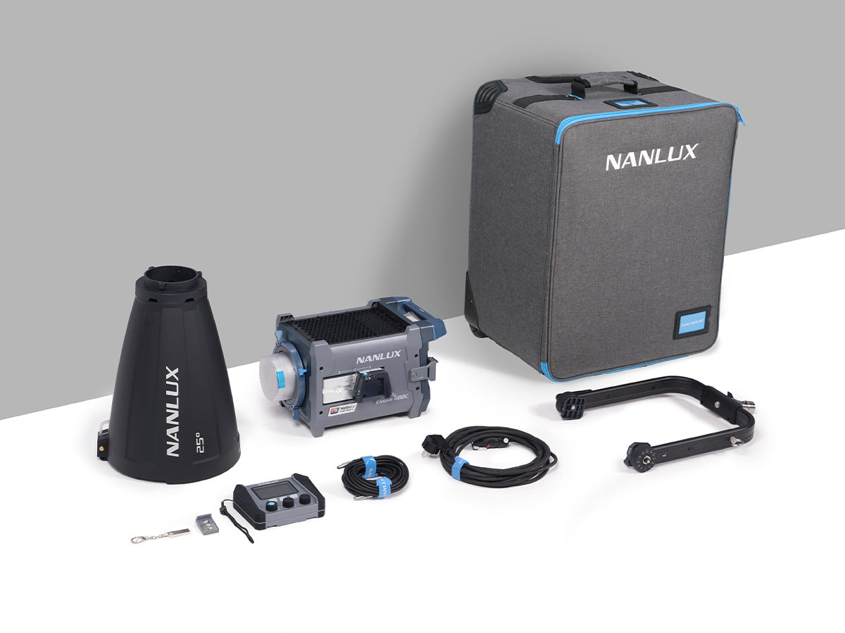 Nanlux Evoke 600c LED Full-color Spot Light with Trolley Case