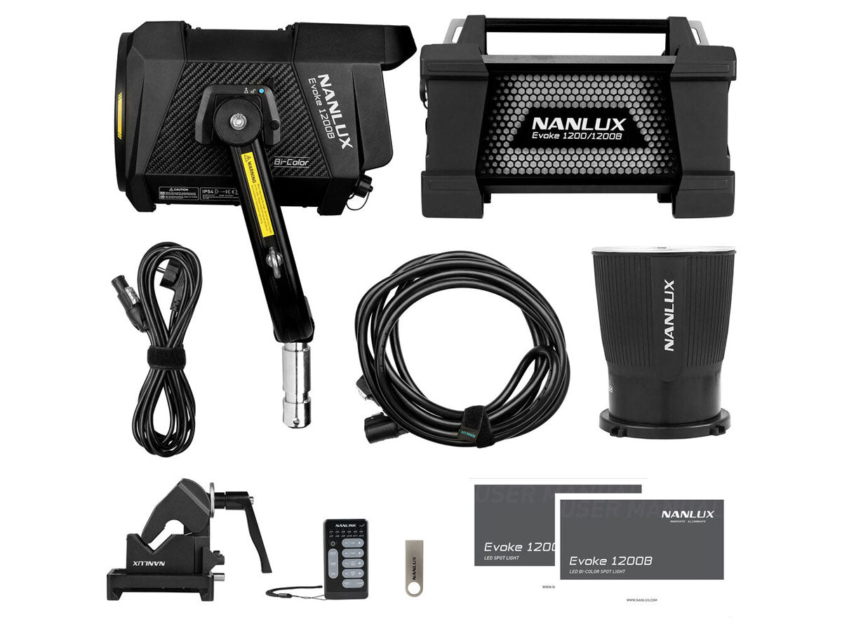 Nanlux Evoke 1200B LED Bi-Color Spot Light (With Trolley Case)
