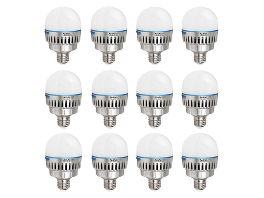 Nanlite PavoBulb 10C RGBWW LED Bulb 12 Kit