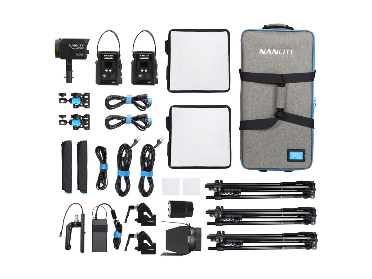 Nanlite PavoSlim 60B + Forza 60B II Kit