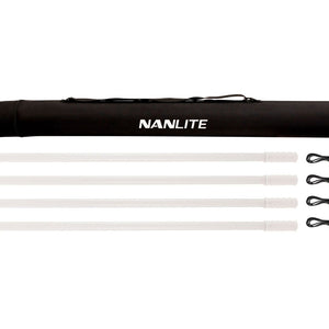 Nanlite PavoTube T8-7X RGBWW LED Pixel Tube 4 Kit