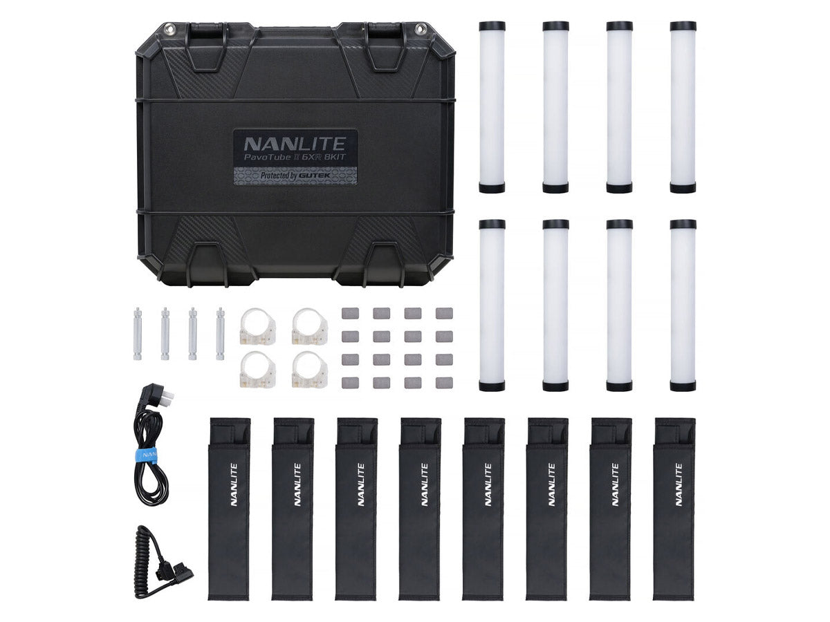Nanlite PavoTube II 6XR - 8 Light Kit