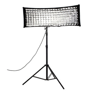 Nanlite Asymmetrical Stripbank Softbox with Bowens Mount (18x43in)