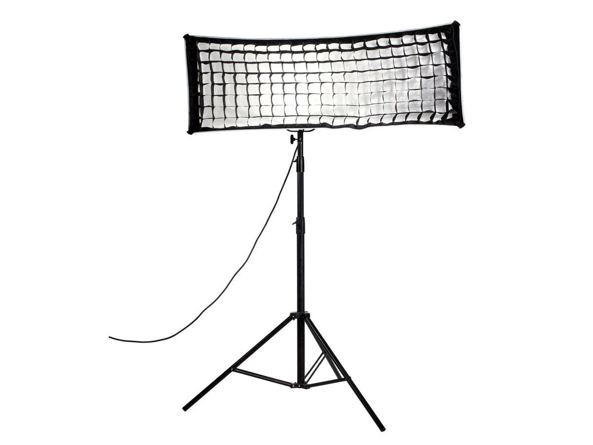 Nanlite Asymmetrical Stripbank Softbox with Bowens Mount (18x43in)