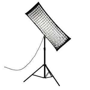 Nanlite Asymmetrical Stripbank Softbox with Bowens Mount (18x43in)