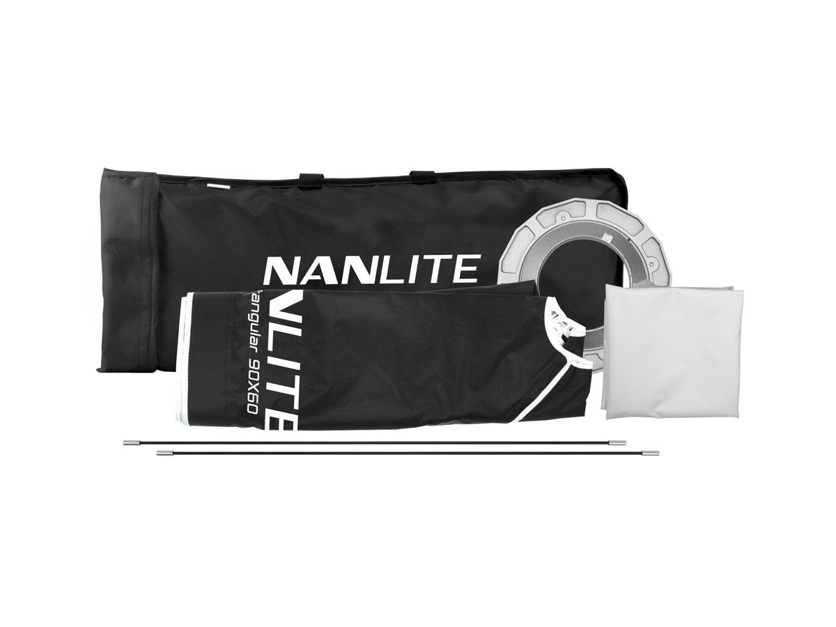 Nanlite Rectangular Softbox 90x60 with Bowens Mount
