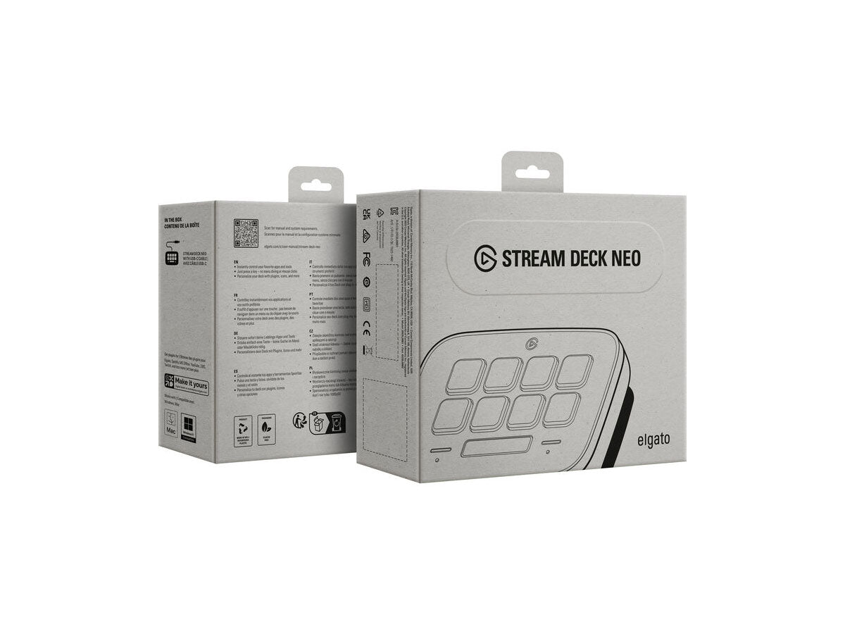 Elgato Stream Deck Neo (White) USB Productivity Controller