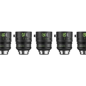 NiSi Aureus Prime 5 Lens Set (18/24/35/50/85mm) - PL Mount