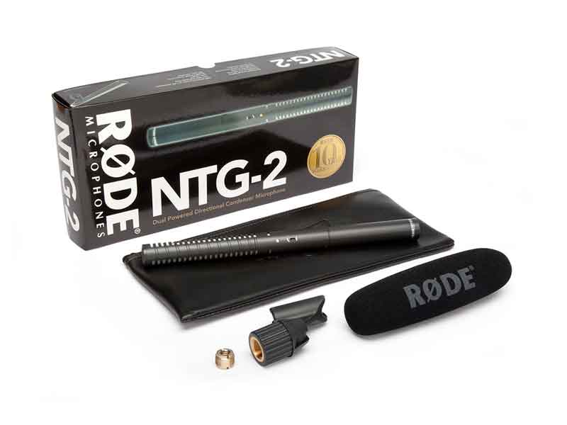 Rode NTG-2 Dual-Power Shotgun Microphone