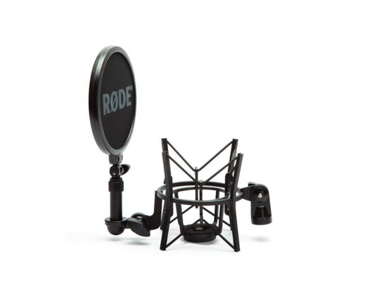 Rode NTSM6 Studio Microphone Shock Mount (with Pop Shield)