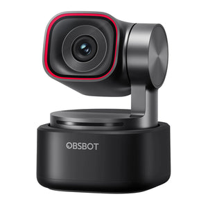 OBSBOT Tiny 3 AI-Powered 4K PTZ Webcam with AI-Powered Tracking