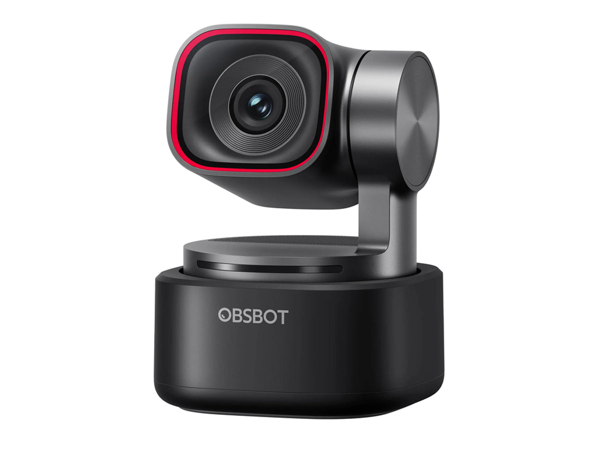 OBSBOT Tiny 3 AI-Powered 4K PTZ Webcam with AI-Powered Tracking