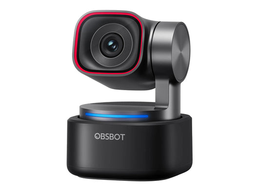 OBSBOT Tiny 3 AI-Powered 4K PTZ Webcam with AI-Powered Tracking