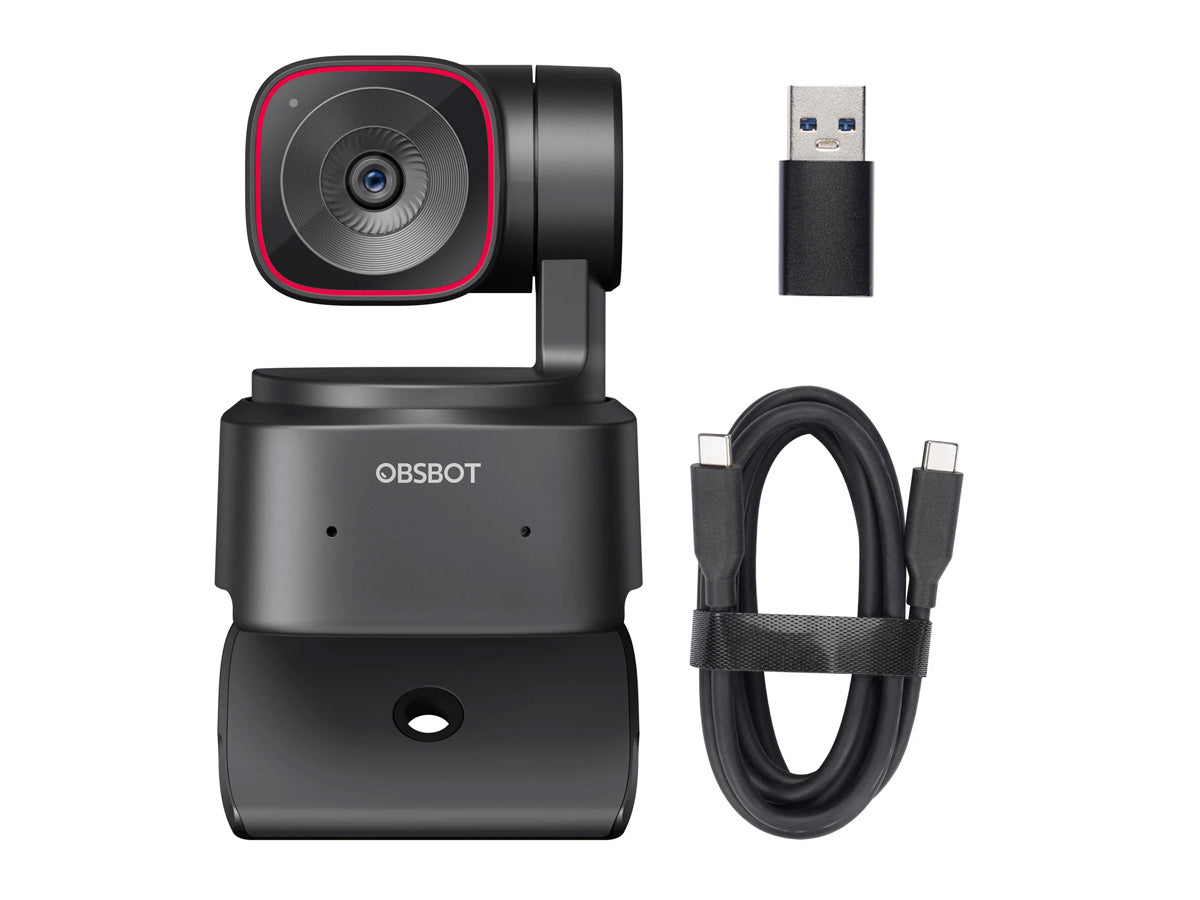 OBSBOT Tiny 2 Lite PTZ 4K Webcam with AI-Powered Tracking