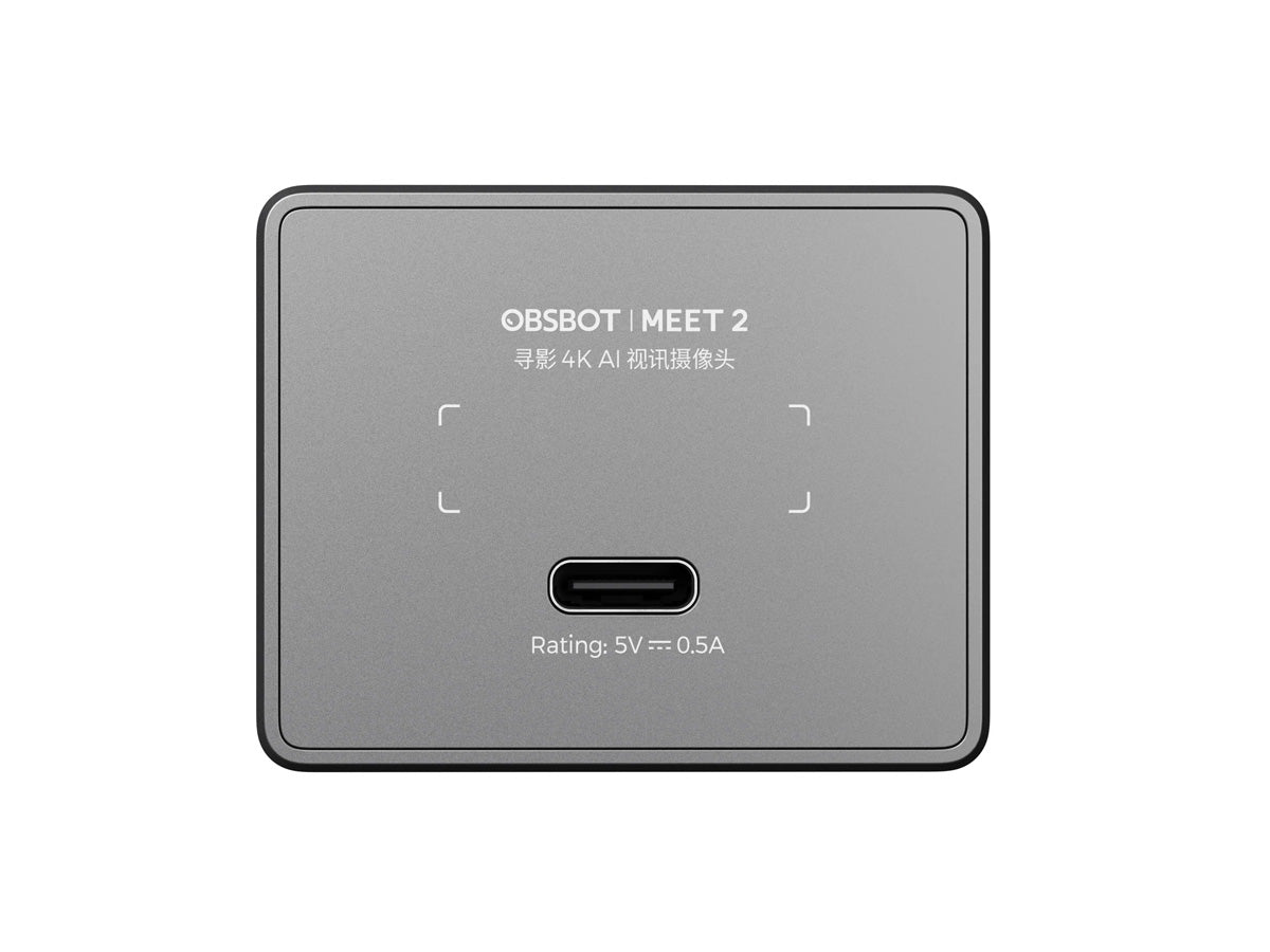 OBSBOT Meet 2 AI-Powered 4K Webcam with Auto-Framing