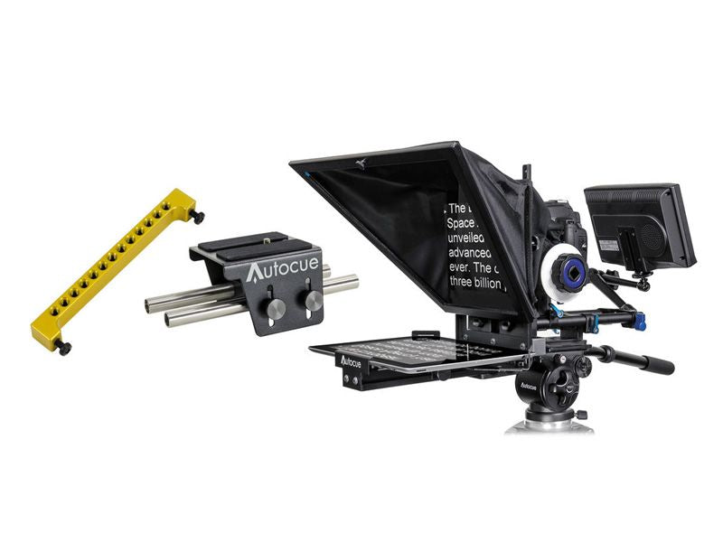 Autocue/QTV Starter Series DSLR Teleprompter Package for iPad