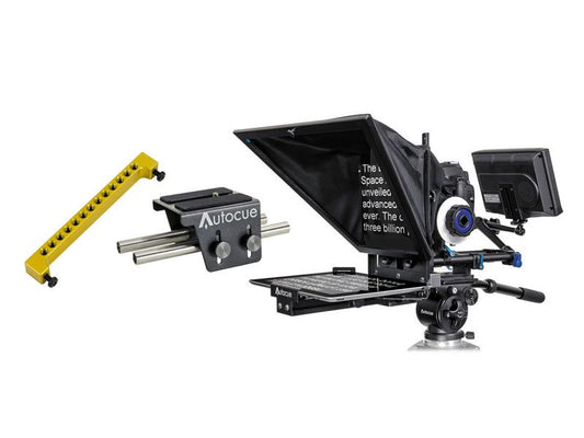 Autocue/QTV Starter Series DSLR Teleprompter Package for iPad