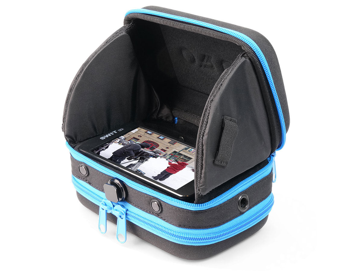 Orca OR-140 Hard Shell Monitor Case with Integrated Hood For 5" LCD Monitors