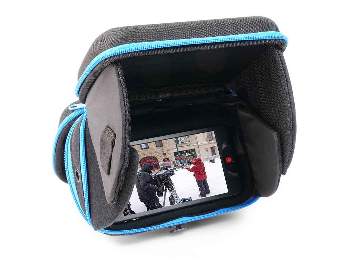 Orca OR-140 Hard Shell Monitor Case with Integrated Hood For 5" LCD Monitors