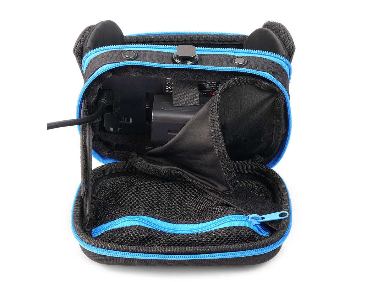 Orca OR-140 Hard Shell Monitor Case with Integrated Hood For 5" LCD Monitors