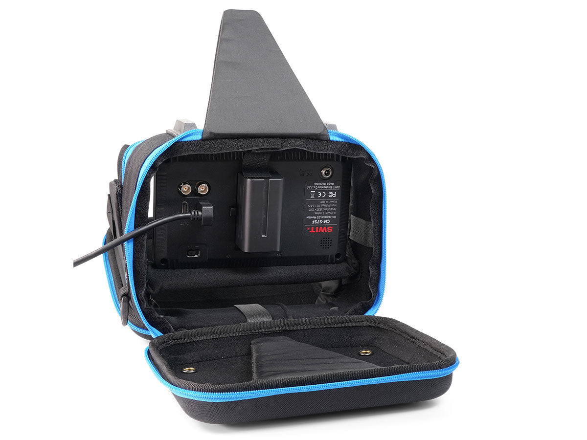 Orca OR-142 Hard Shell Monitor Case with Integrated Hood For 7" LCD Monitors