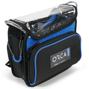 Orca OR-268 Low Profile Audio Mixer Bag for Zoom F6, Sonosax SX-M2D2, MixPre-3