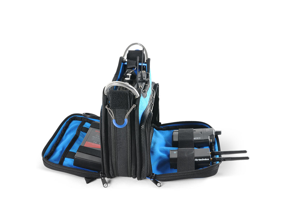 Orca OR-272 Low Profile Audio Mixer Bag for Zoom F4/F8N, Zaxcom Nova, Sound Devices MixPre-10