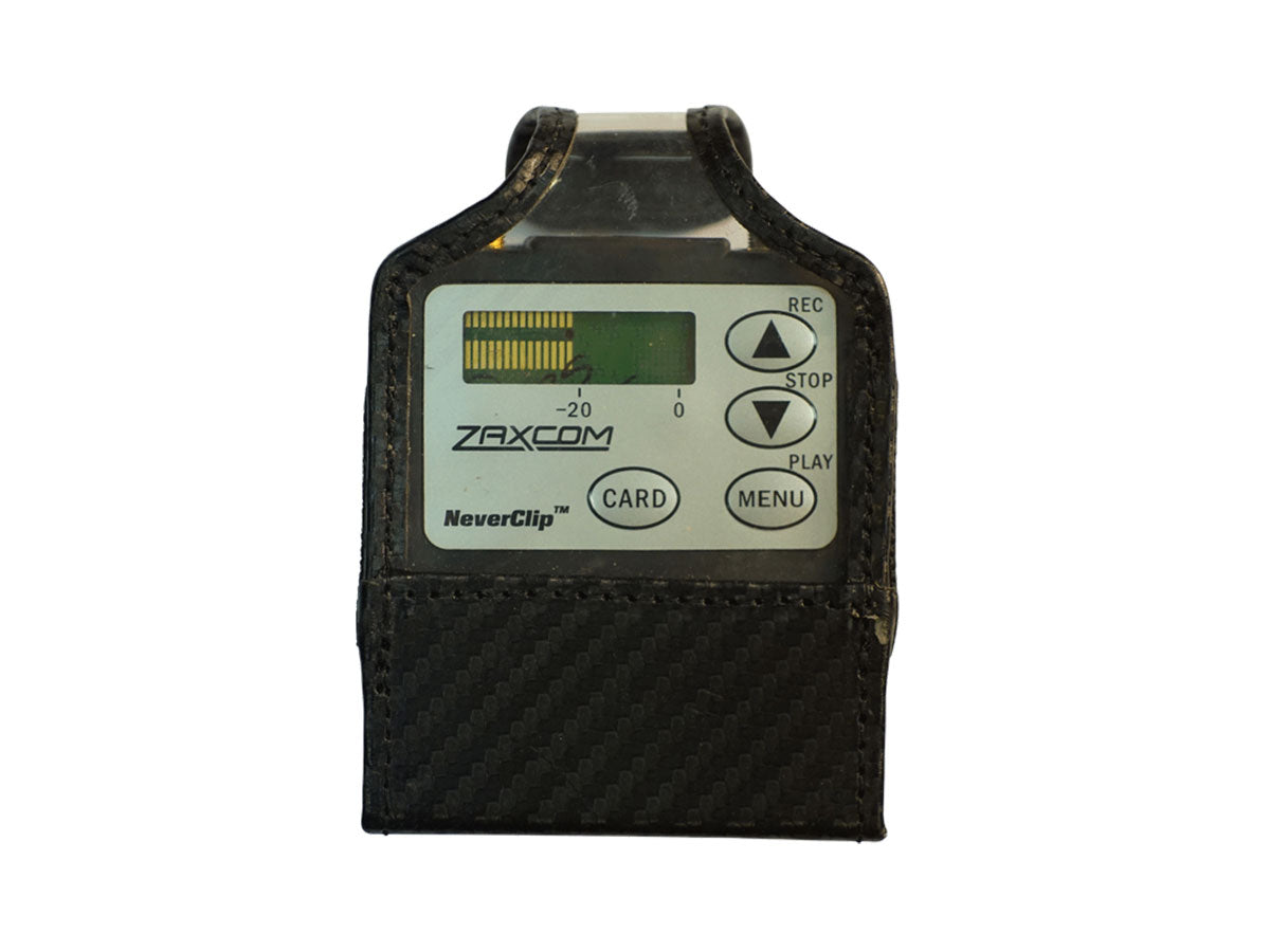 Orca Pouch with Belt Clip & Transparent Front for Zaxcom TRX-LA Series Transmitter