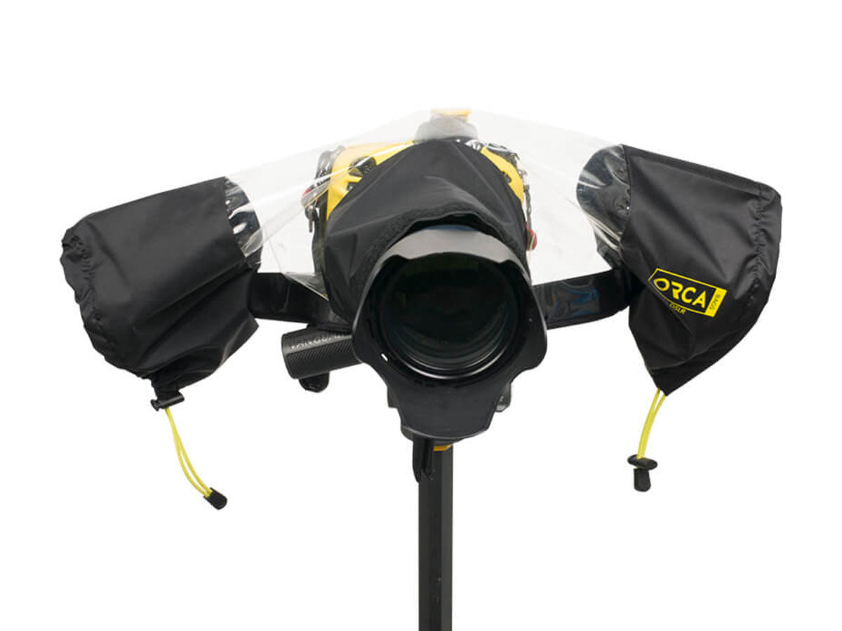 Orca OR-560 DSLR Rain Cover for Mirrorless and DSLR Cameras with up to 70-200 Lens