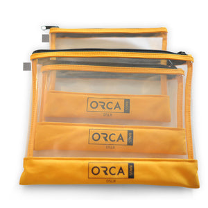 Orca OR-599 Transparent Accessories Pouch set