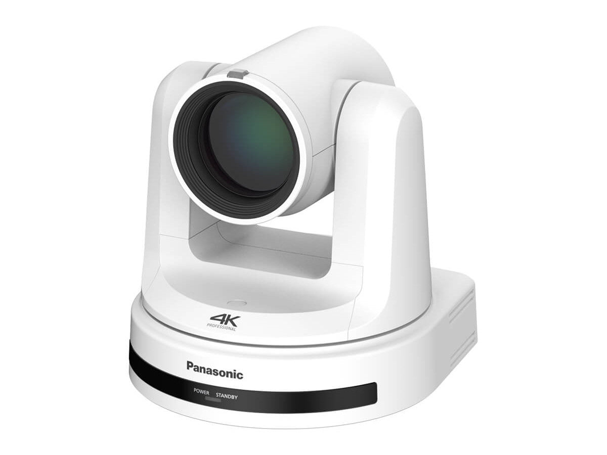 Panasonic AW-UE20 4K PTZ Camera with simultaneous 3G-SDI, HDMI & USB Output - White