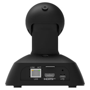 Panasonic AW-UE4K Compact Wide-Angle 4K PTZ Camera - Black