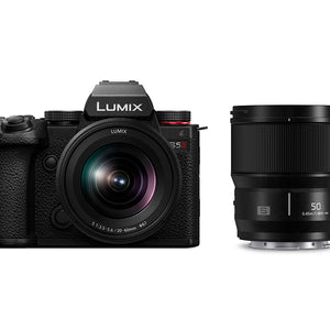Panasonic LUMIX S5ii (with Lumix S 20-60mm and 50mm)