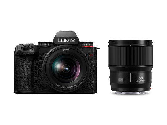 Panasonic LUMIX S5ii (with Lumix S 20-60mm and 50mm)