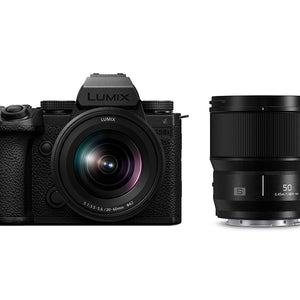 Panasonic LUMIX S5iiX (with Lumix S 20-60mm and 50mm)"