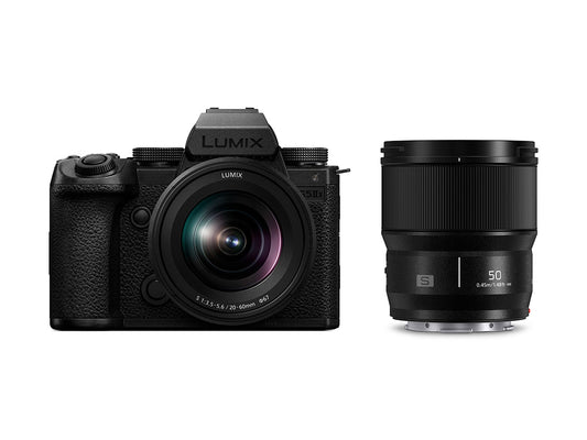 Panasonic LUMIX S5iiX (with Lumix S 20-60mm and 50mm)"