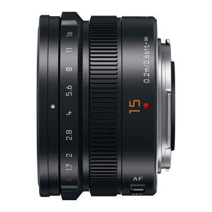 Panasonic Lecia DG Summilux 15mm f1.7 ASPH Lens